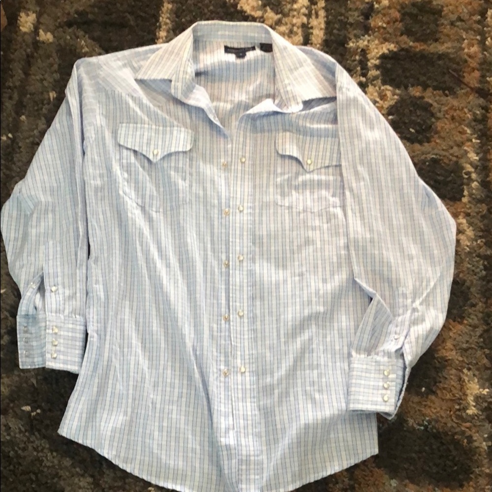 Men’s Pearl Snap Long Sleeve